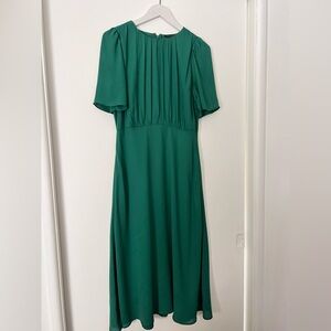 Ann Taylor Teal Midi Dress